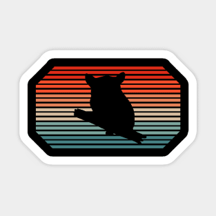 Retro Tarsier Design Monkey Philippines Love Sticker